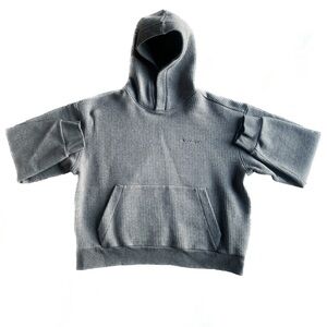 Gray Mens Hoodie